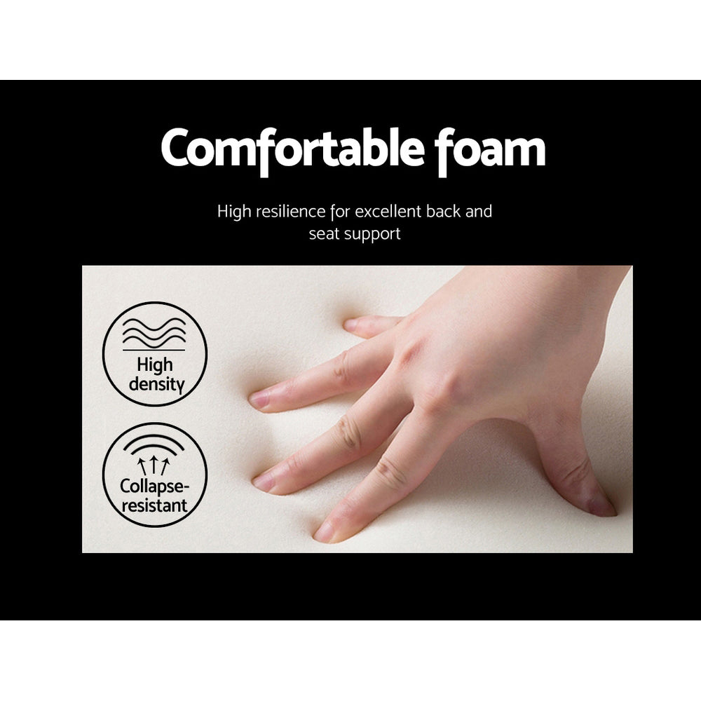 Elite Living Set of 2 Fabric Dining Chairs