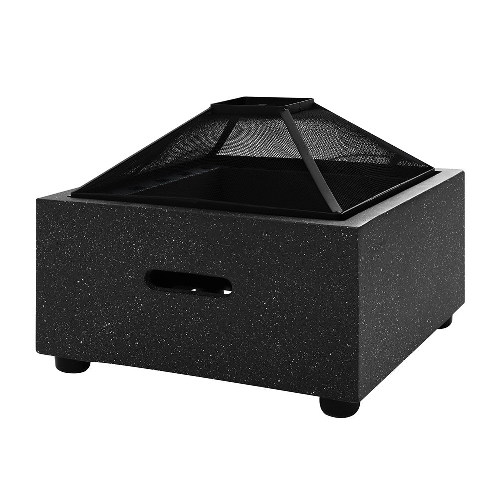 Brunswick Outdoor Square Fire Pit Table