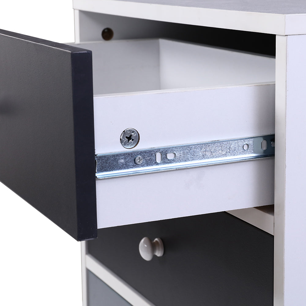 Artiss 5 Chest of Drawers - BONDS White