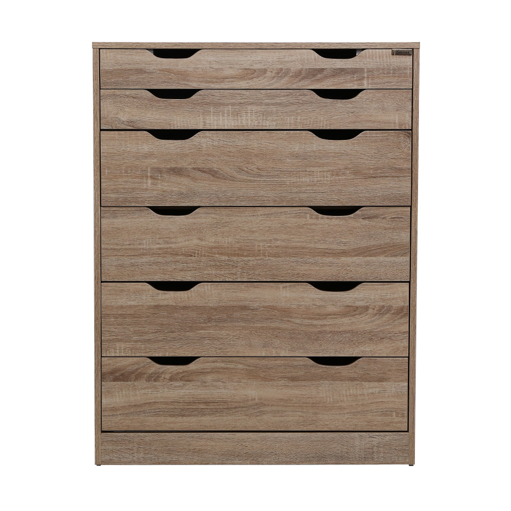 Artiss 6 Chest of Drawers - MYLA Oak