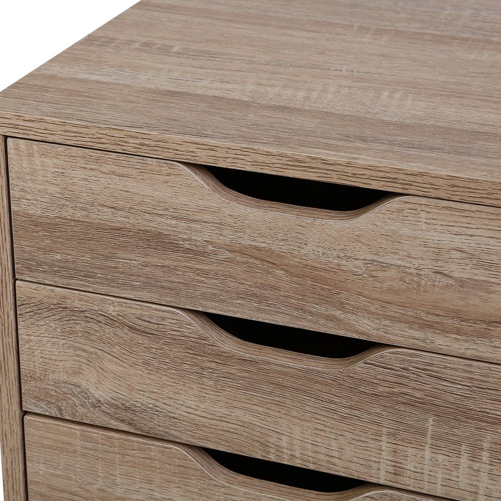 Artiss 6 Chest of Drawers - MYLA Oak