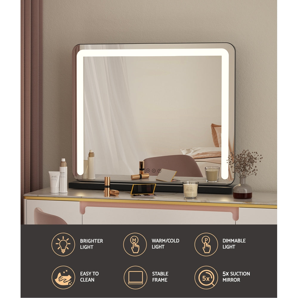 Makeup Mirror With Light Hollywood Vanity LED Tabletop Mirrors