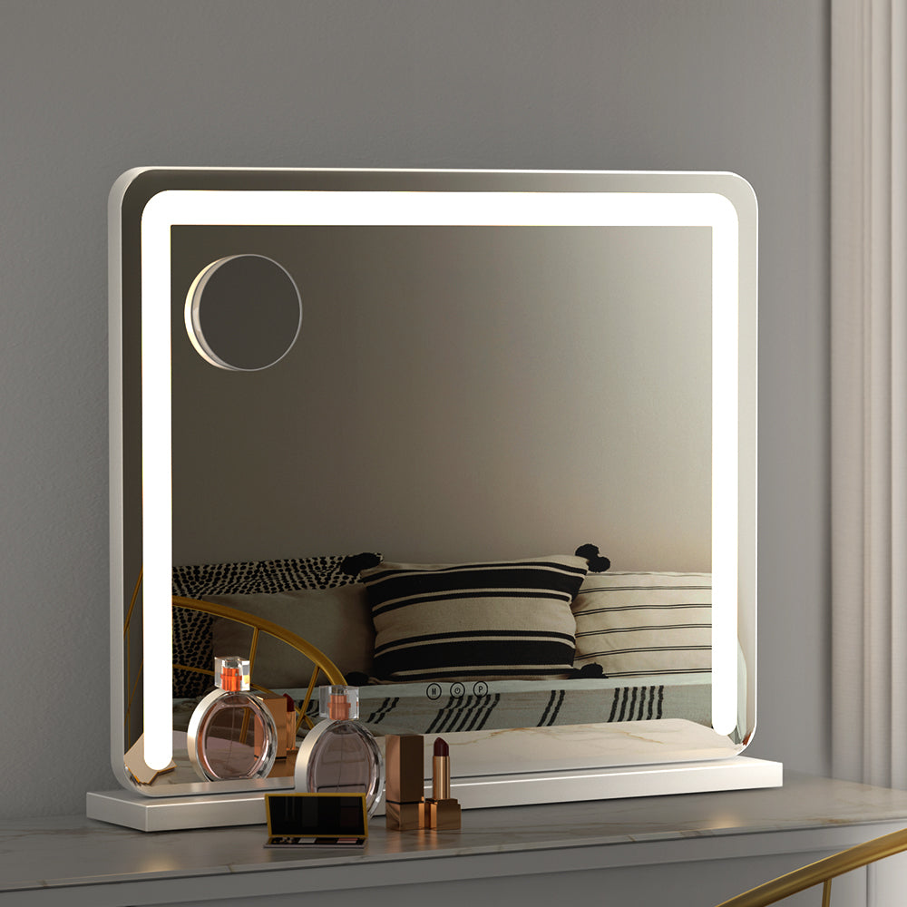 Makeup Mirror With Light Hollywood Vanity LED Mirrors White