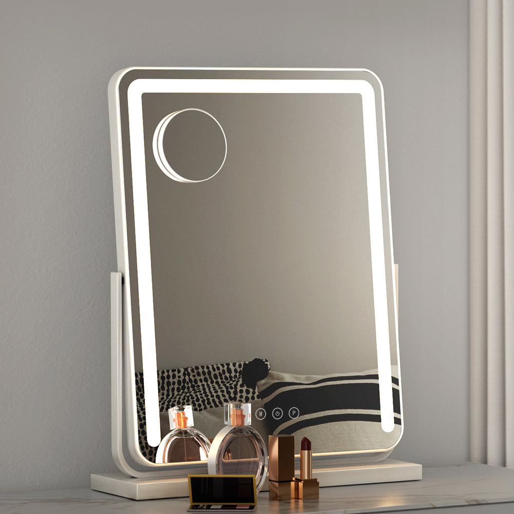 Makeup Mirror with Lights Hollywood Vanity LED Mirrors White