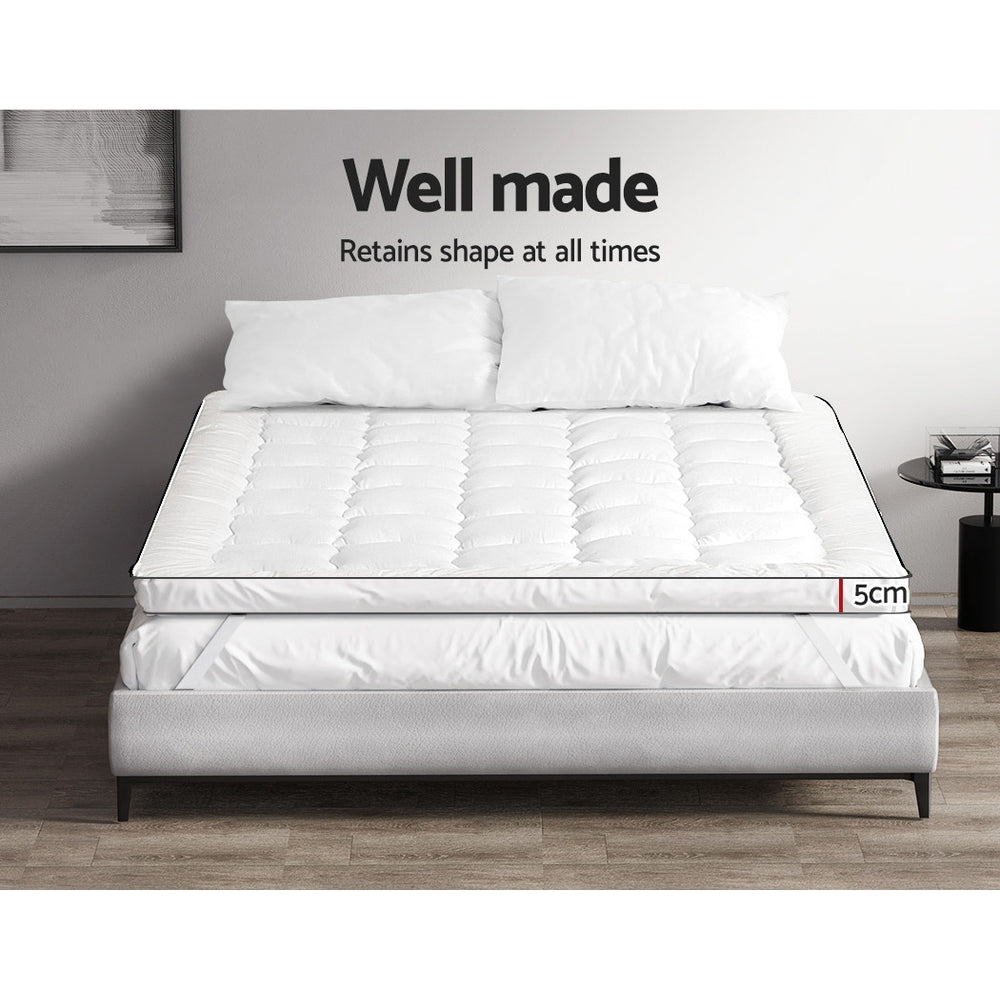 Double Size Mattress Topper Pillowtop
