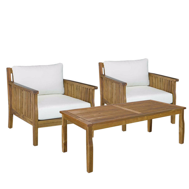 3pcs Arizona table and Armchairs