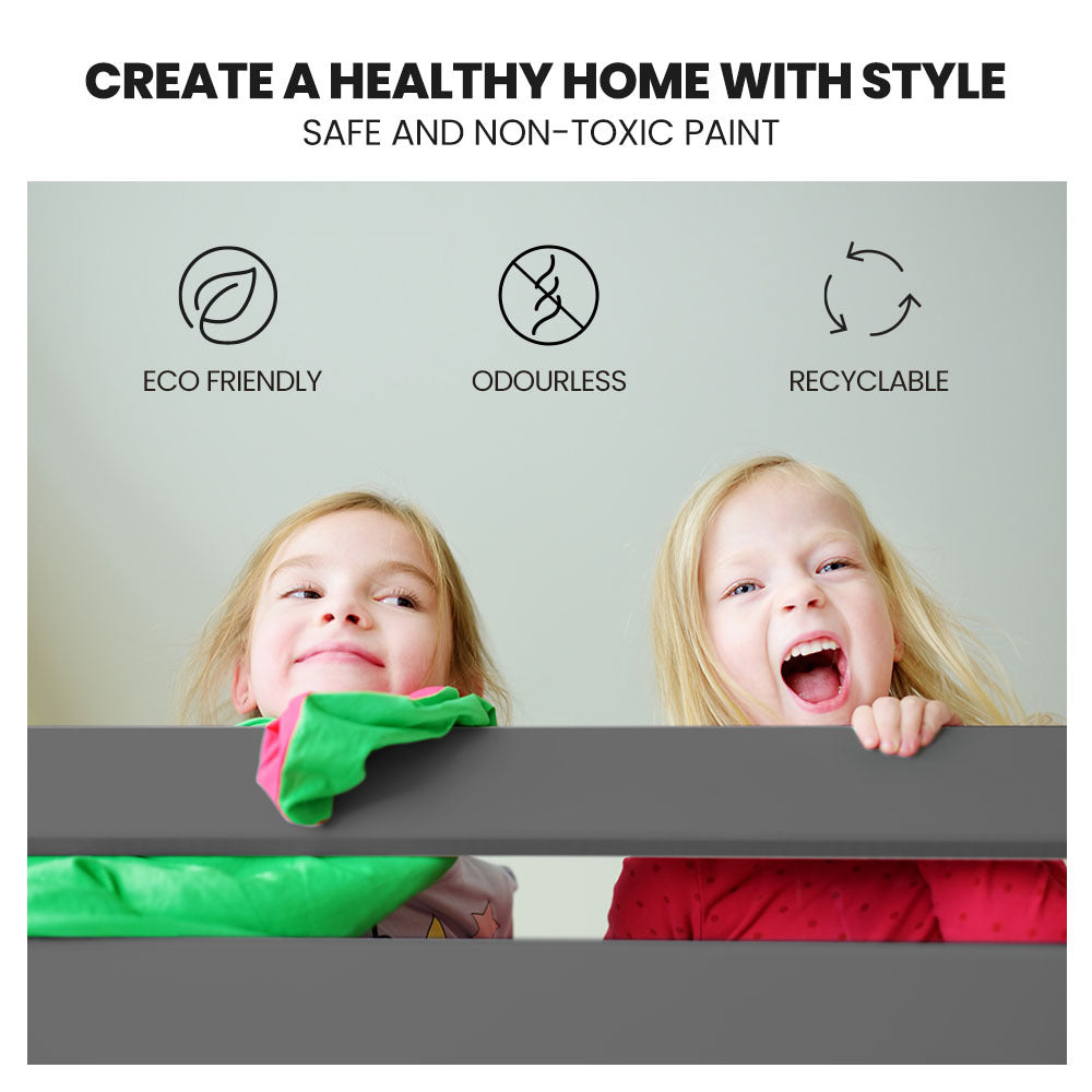 Single Size Slumber Bunk Bed Frame Wooden Children Timber PIne Wood Loft Kids Bedroom Furniture