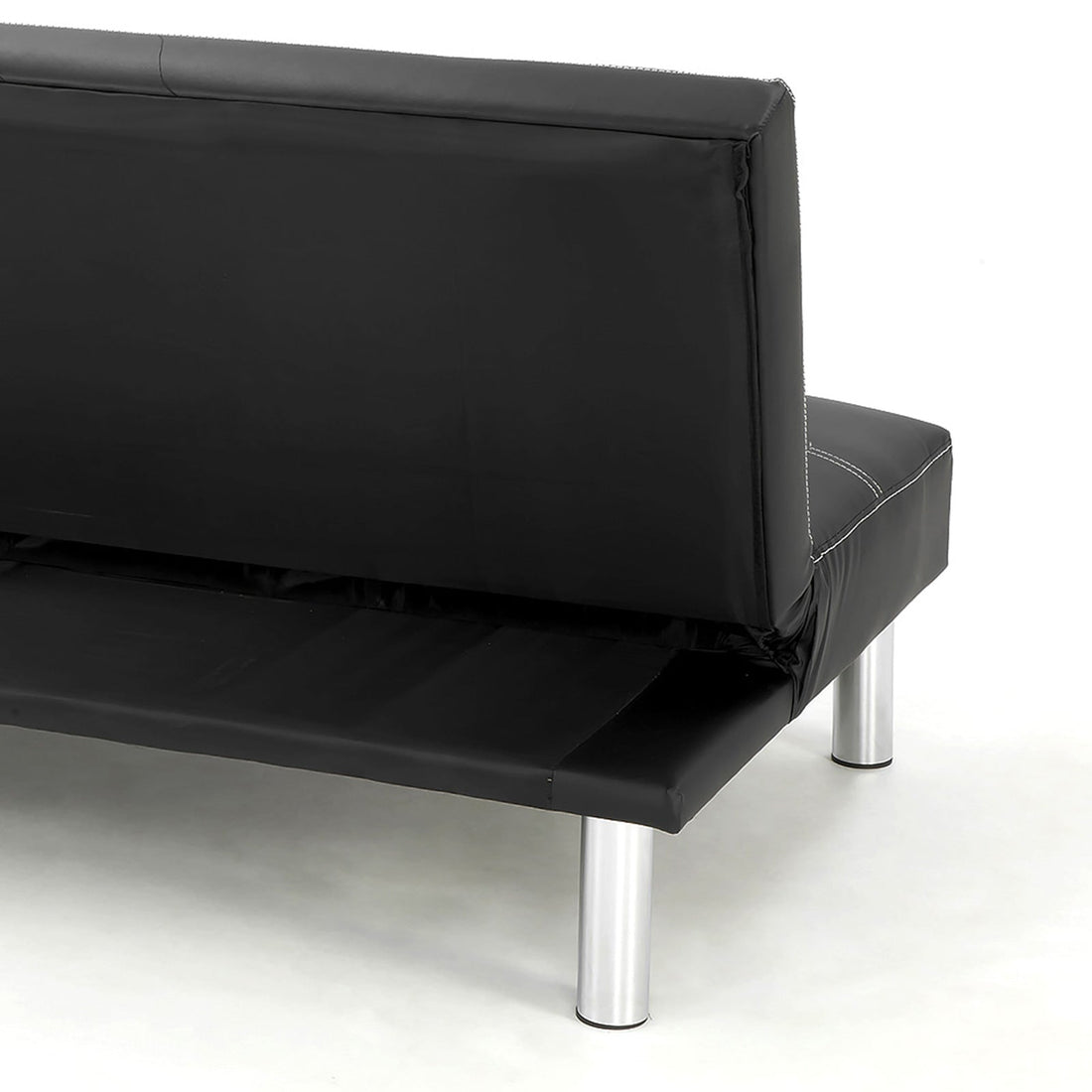 2 Seat Chelsea Sofa Bed Faux Leather Lounge Couch Futon Furniture Modular Suite