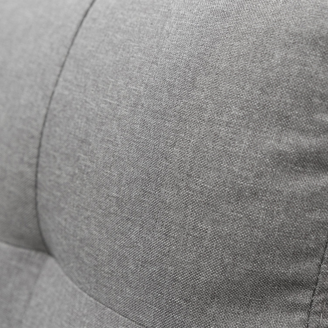 3 Seat Corner Sofa Linen Lounge Couch L-shaped Modular Furniture Home Chaise Grey