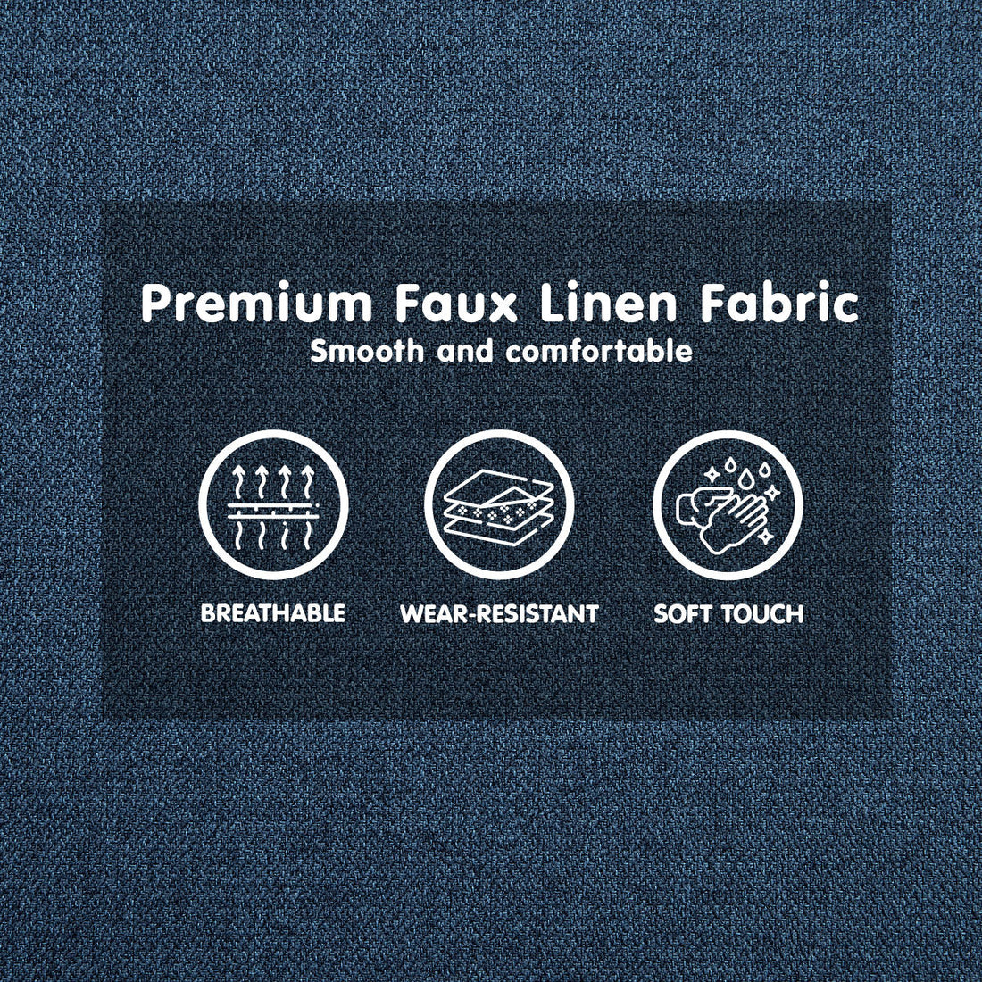 3-Seater Corner Sofa Bed with Chaise Lounge - Blue