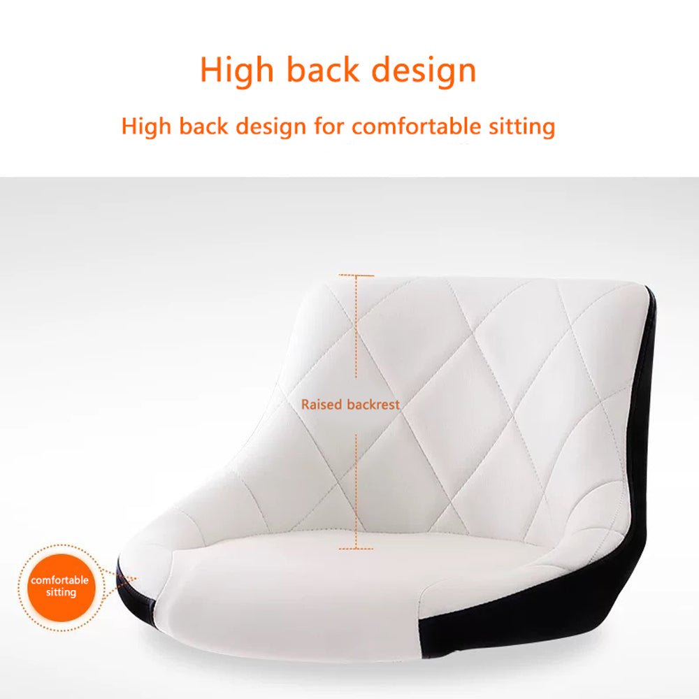 Bar Stools Kitchen Bar Stool Leather Barstools Swivel Gas Lift Counter Chairs x2