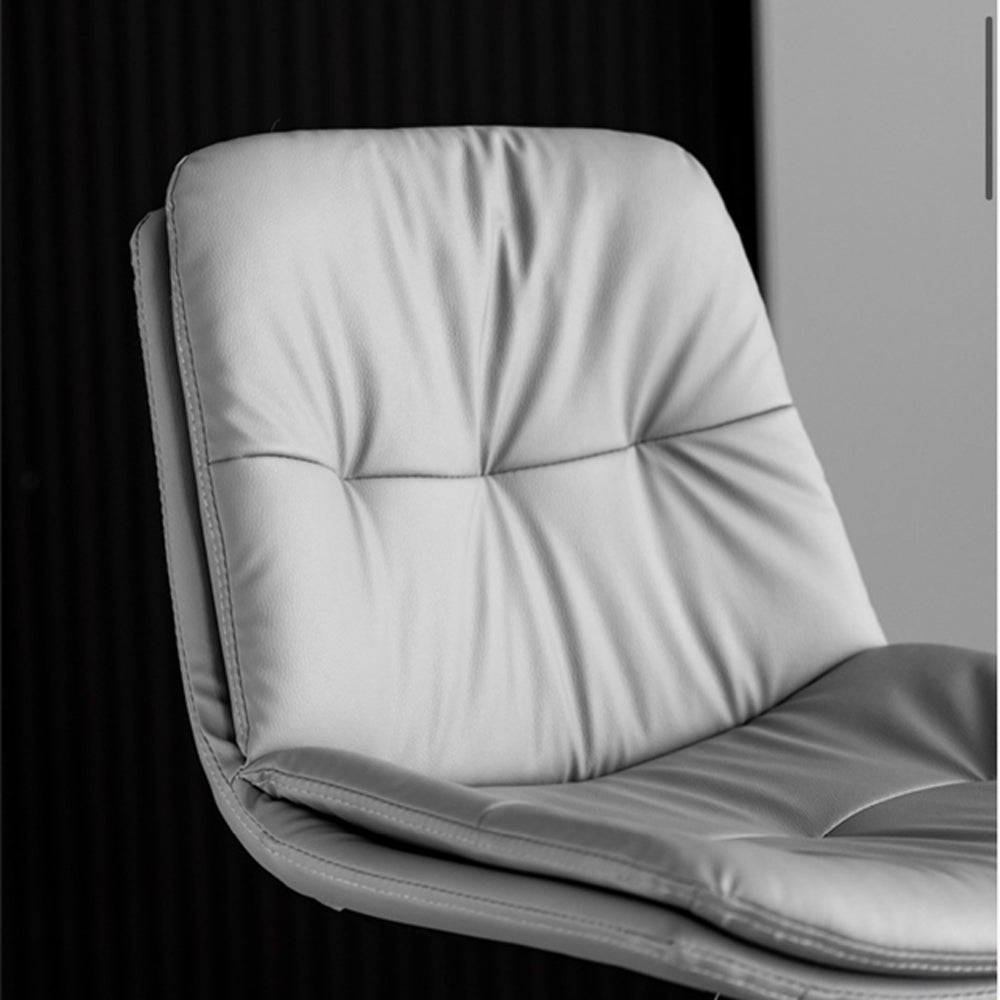 Bar Stools Kitchen Bar Stool Leather Barstools Swivel Gas Lift Counter Chairs x2 Black