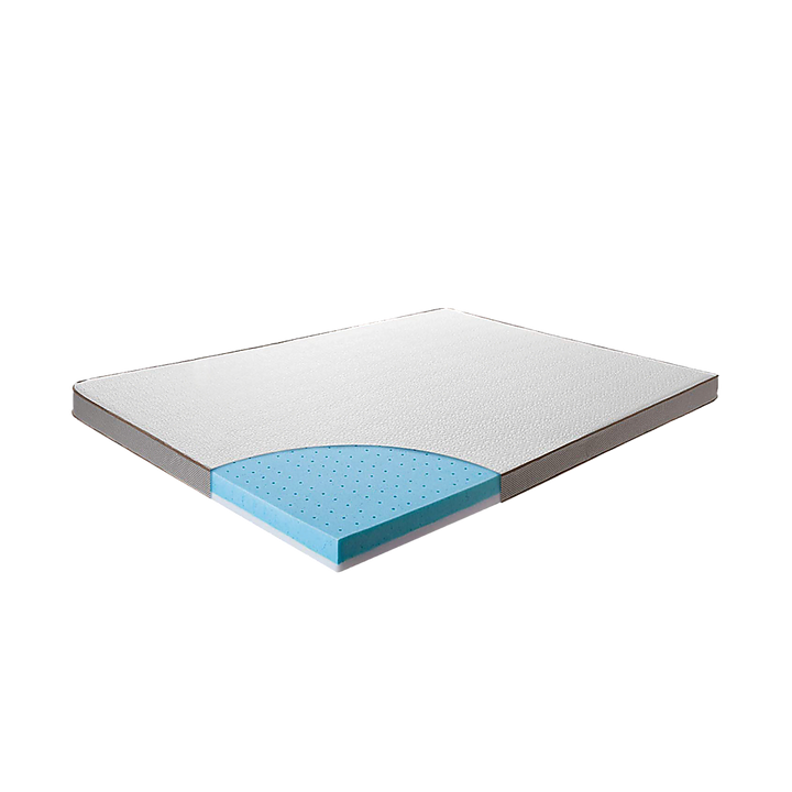 Queen Memory Foam Mattress Topper Cooling Gel Infused CertiPUR Approved