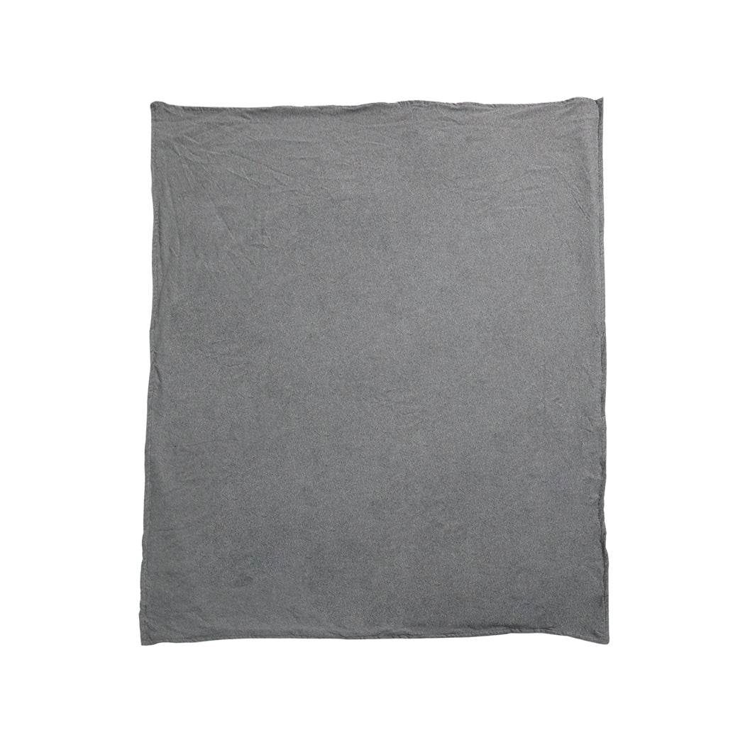 Willa Throw Soft Blanket Double-Sided Washable Cooling Small - Grey
