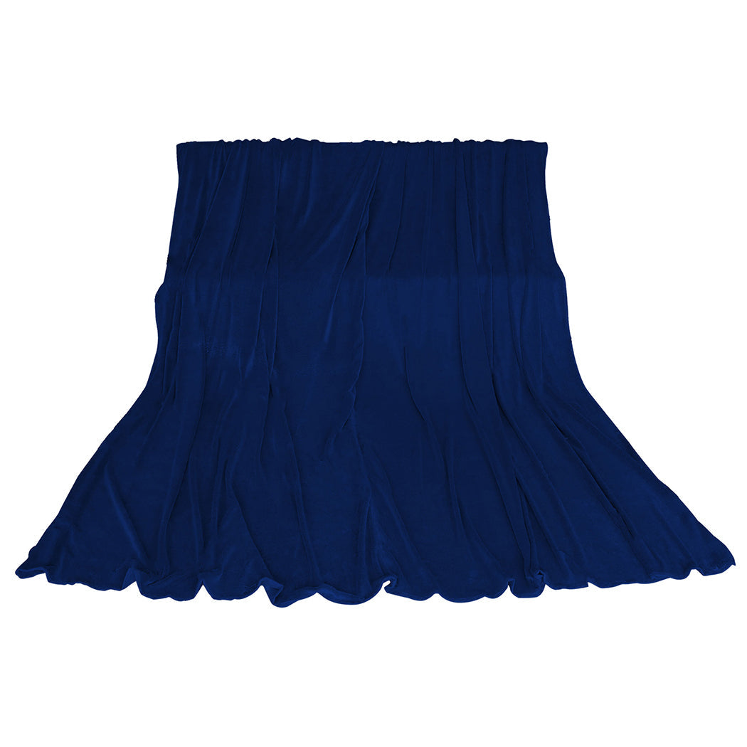 Wynn Throw Soft Blanket 3x3M Large Oversized - Navy